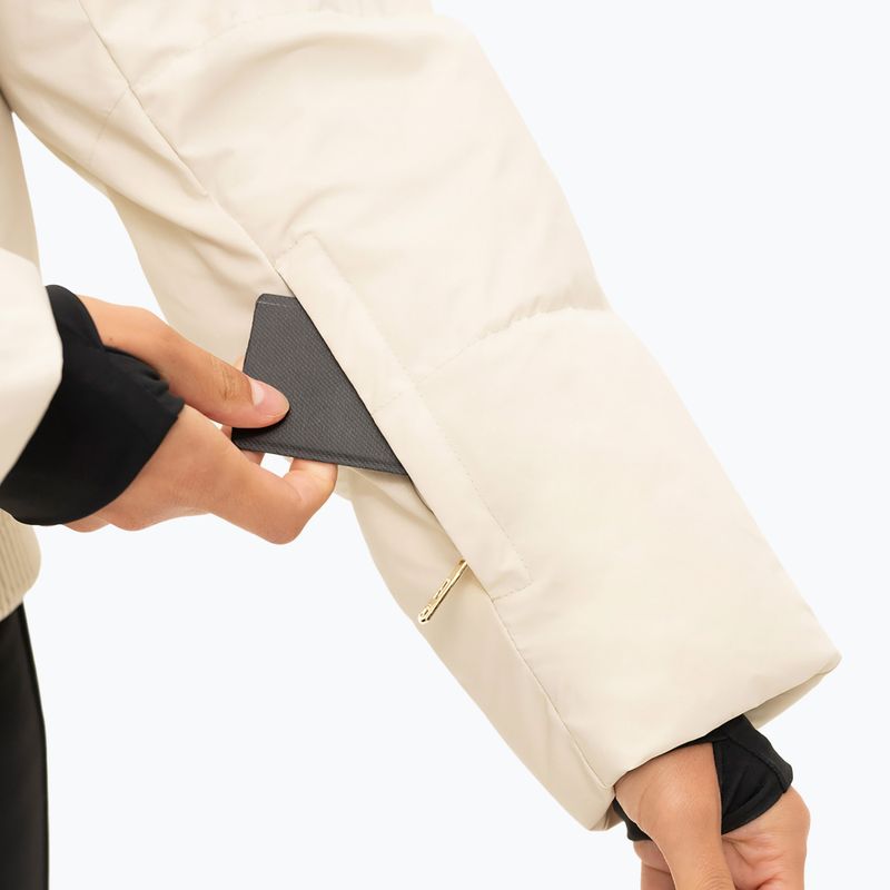 Moteriška slidinėjimo striukė Nikkie Numa Glitter cream 3