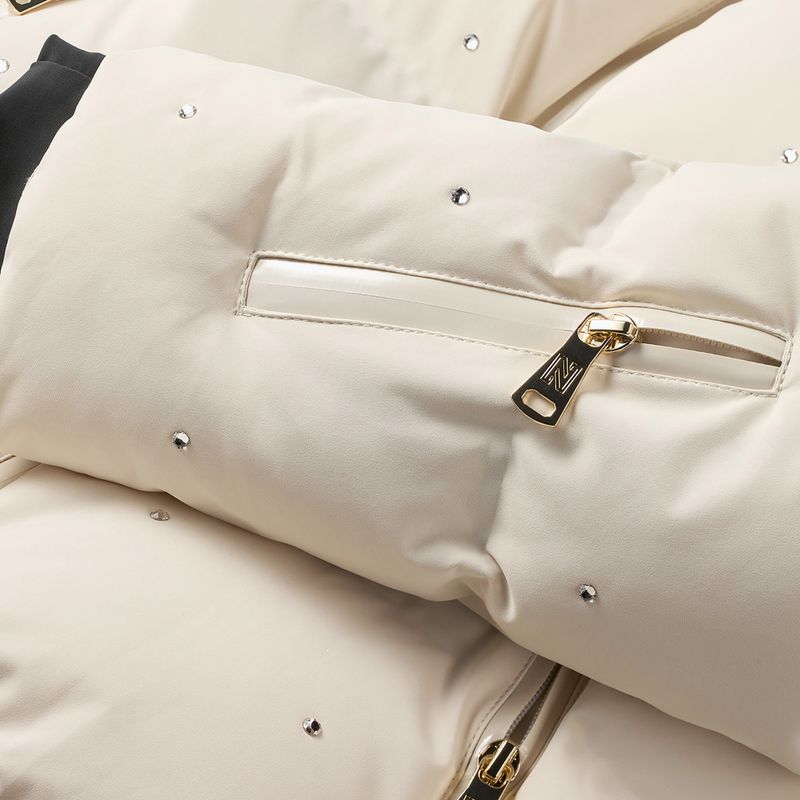 Moteriškas slidinėjimo džemperis Nikkie Gumeko Ski cream 6