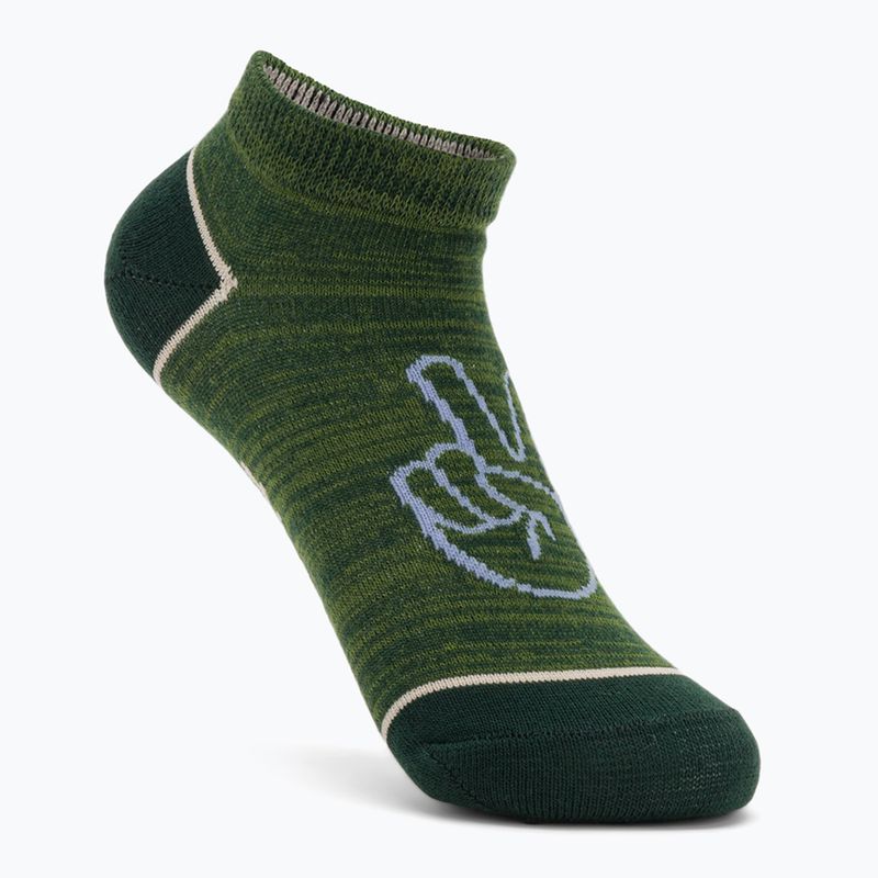 Vaikiškos kojinės SKECHERS Non Terry Low Cut 6 poros green 4