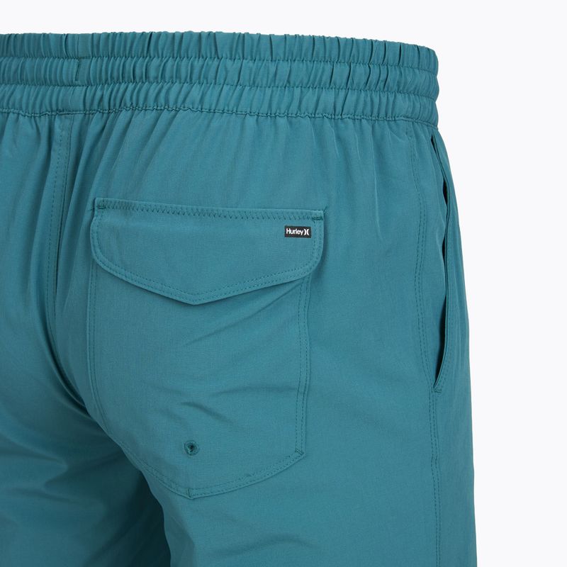 Vyriški maudymosi šortai Hurley Crossover Volley Swim Short Sky/Pewter 4