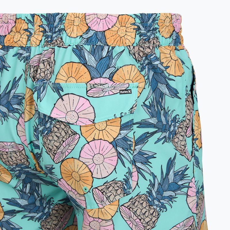 Vyriški maudymosi šortai Hurley Bahia Volley Swim Short Blue/Aqua 4