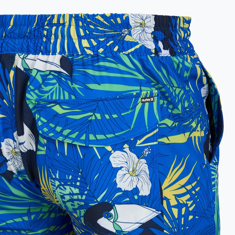 Vyriški maudymosi šortai Hurley Cuba Volley Swim Short Blue 4