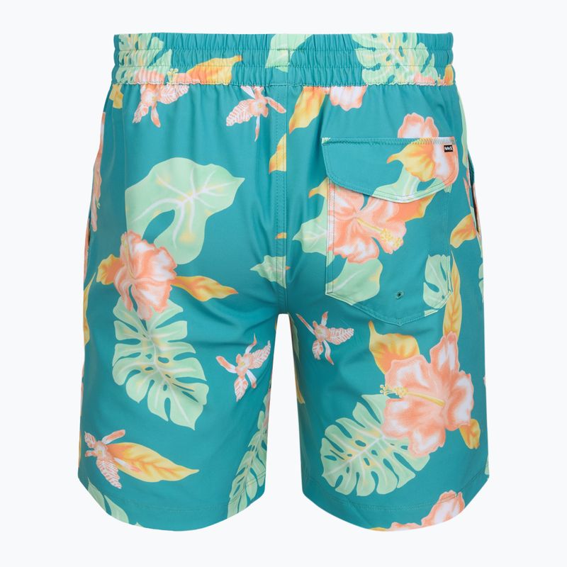 Vyriški maudymosi šortai Hurley El Cap Volley Swim Short Pro Blue 2