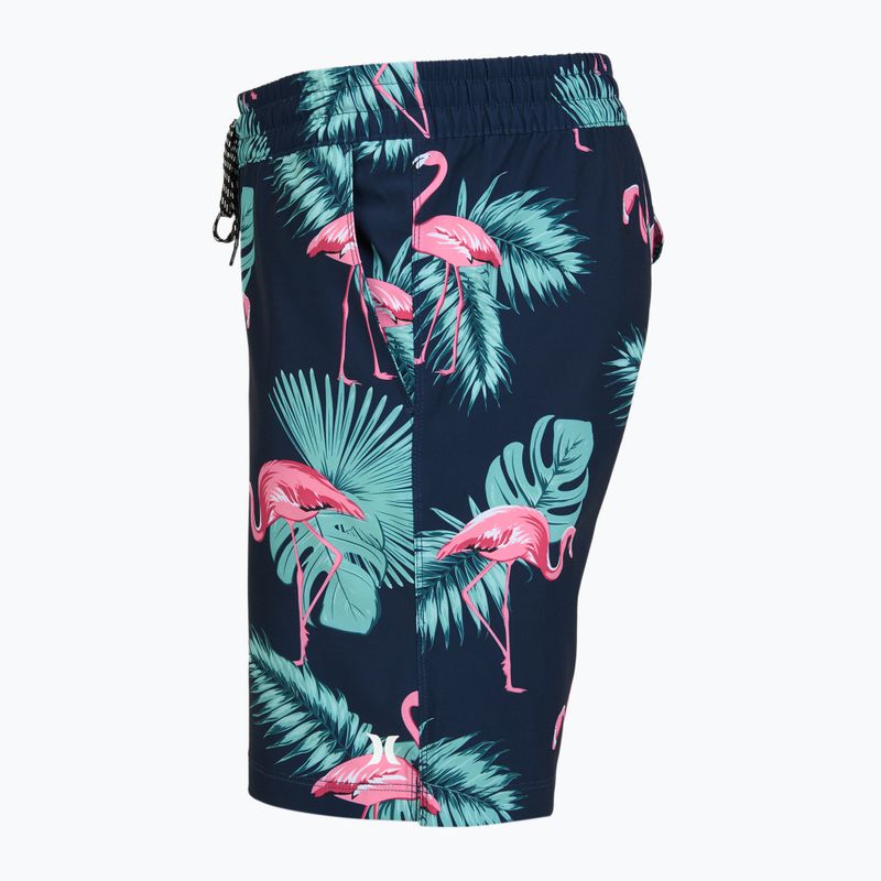Vyriški maudymosi šortai Hurley Flamingo Volley Swim Hort Navy 3