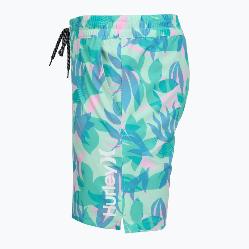 Vyriški maudymosi šortai Hurley Aticama Volley Swim Short Blue/Aqua 3