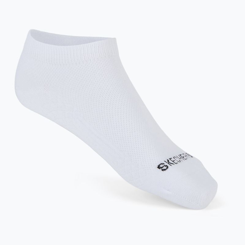 Moteriškos kojinės SKECHERS Non Terry Low Cut 6 poros white traditional 2