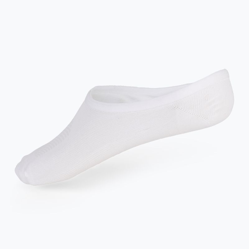 Moteriškos kojinės SKECHERS Non Terry No Show Liner 3 poros white/purple 5