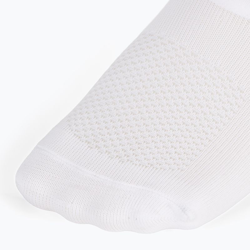 Moteriškos kojinės SKECHERS Non Terry No Show Liner 3 poros white/purple 6