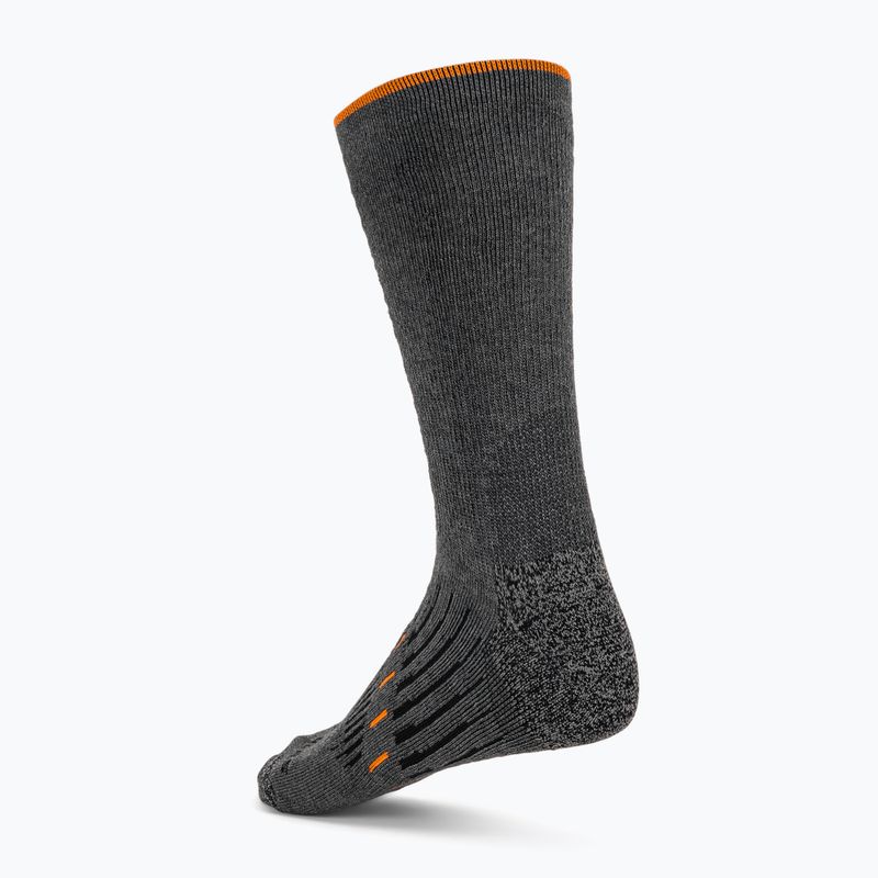 Kojinės SKECHERS Full Terry Qtr Crew black / grey 4