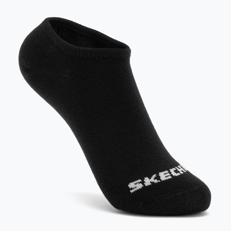 Vaikiškos kojinės SKECHERS Non Terry No Show 3 poros black 2