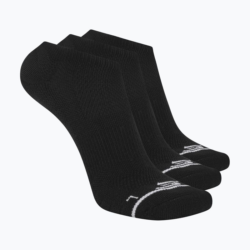 Vyriškos kojinės SKECHERS 1/2 Terry No Show 3 poros black