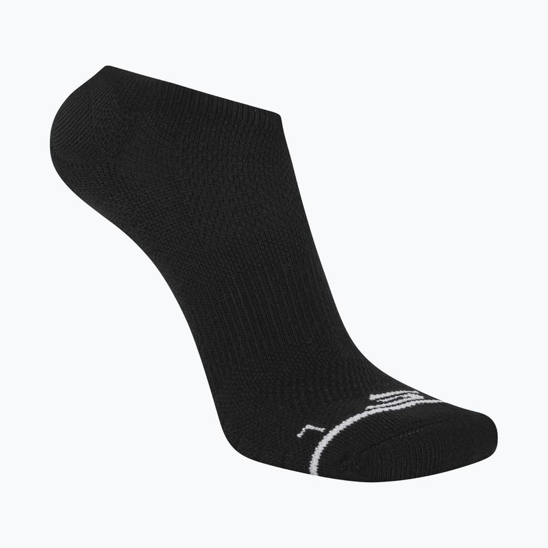 Vyriškos kojinės SKECHERS 1/2 Terry No Show 3 poros black 2