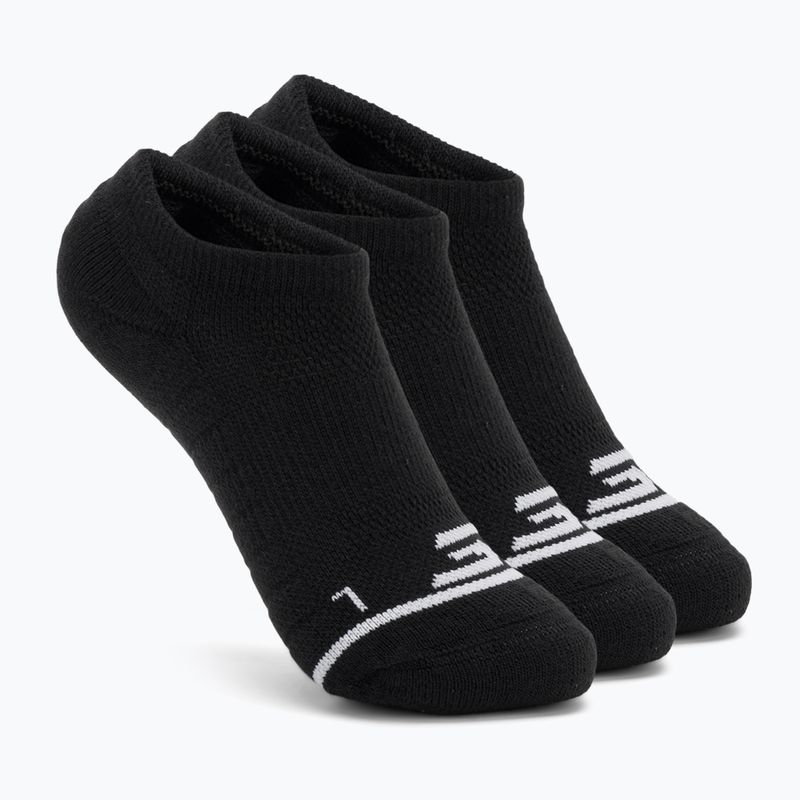 Moteriškos kojinės SKECHERS 1/2 Terry No Show 3 poros black