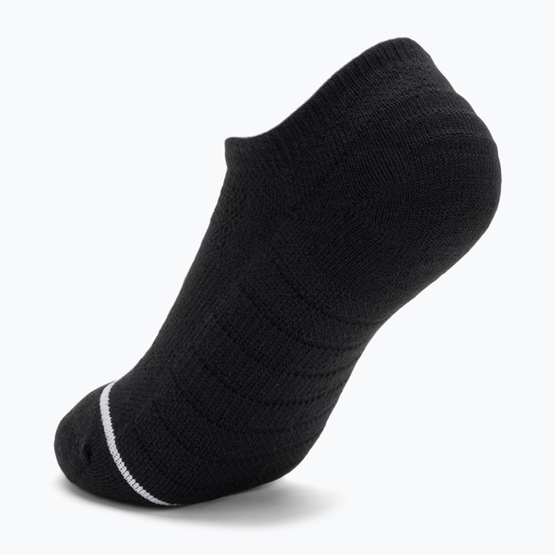 Moteriškos kojinės SKECHERS 1/2 Terry No Show 3 poros black 3