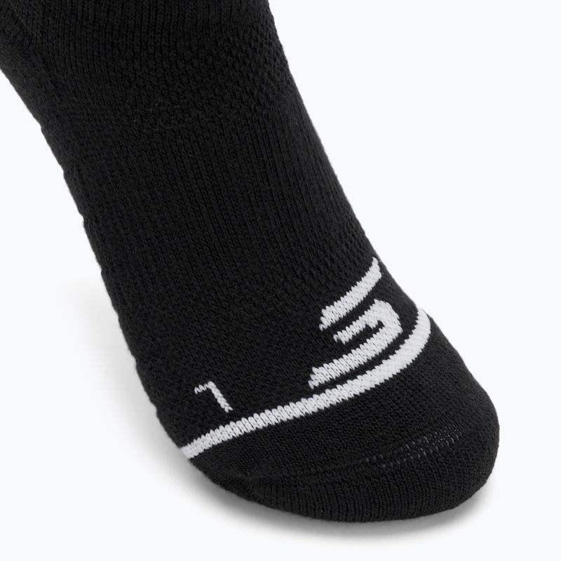 Moteriškos kojinės SKECHERS 1/2 Terry No Show 3 poros black 4