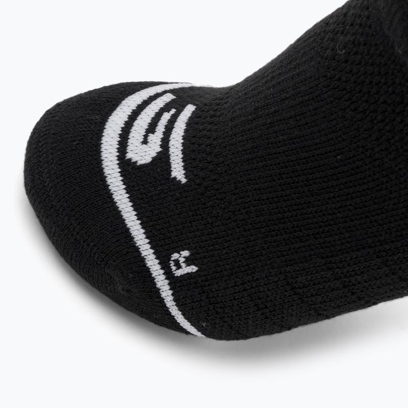 Moteriškos kojinės SKECHERS 1/2 Terry No Show 3 poros black 5