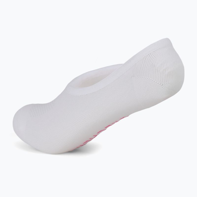 Moteriškos kojinės SKECHERS Non Terry No Show Liner 3 poros white/purple 5