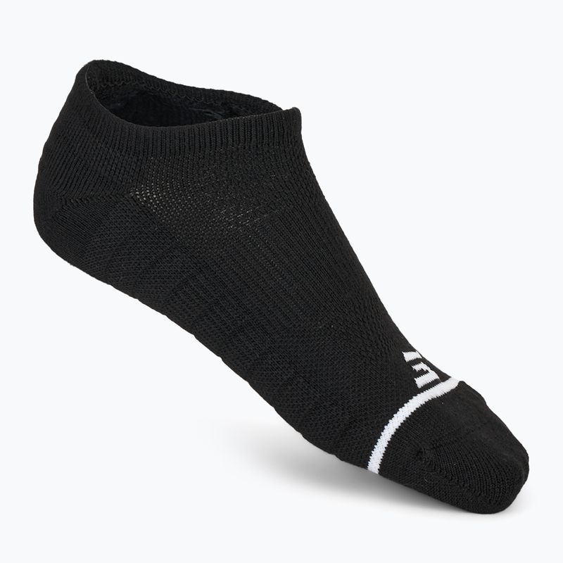 Vyriškos kojinės SKECHERS 1/2 Terry No Show 3 poros black 2