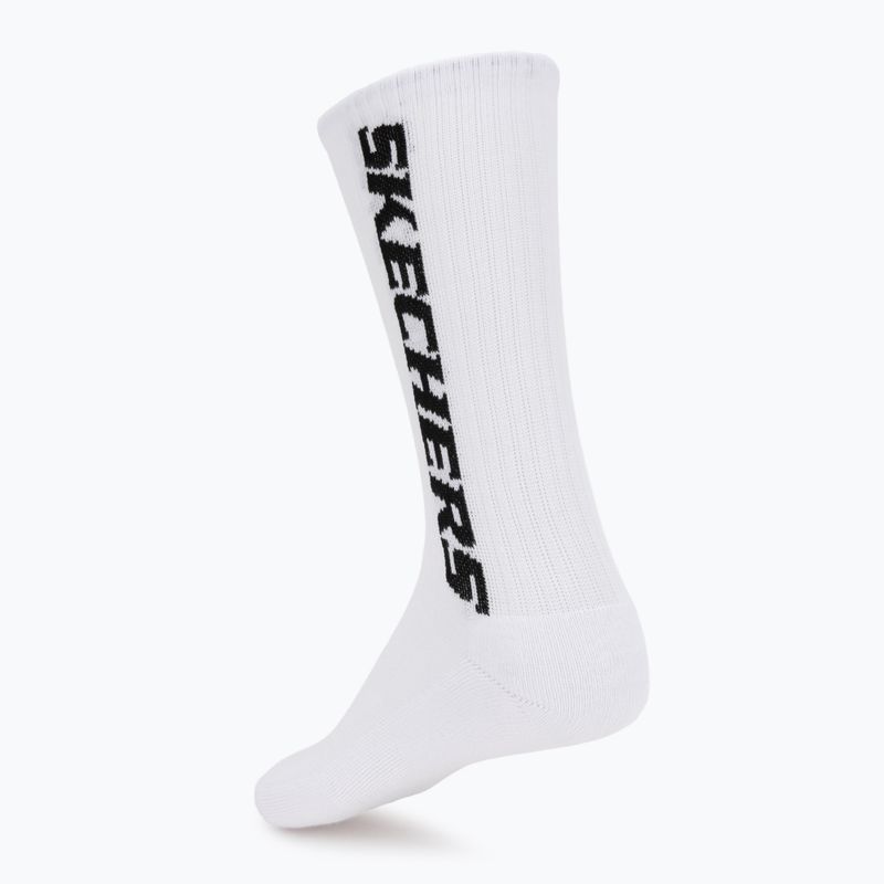 Kojinės SKECHERS Terry Crew 1/2 3 pack grey/black 3