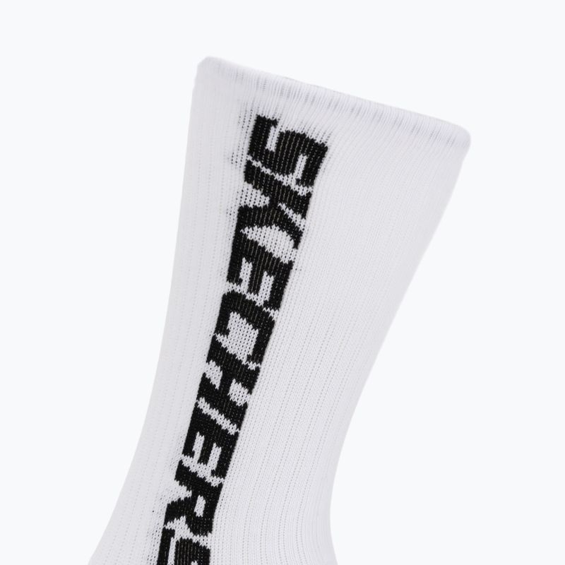 Kojinės SKECHERS Terry Crew 1/2 3 pack grey/black 4