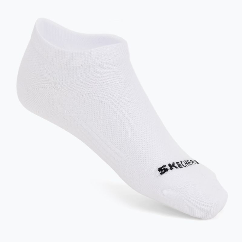 Kojinės SKECHERS Non Terry Low Cut white/grey 2