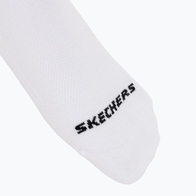 Kojinės SKECHERS Non Terry Low Cut white/grey 7
