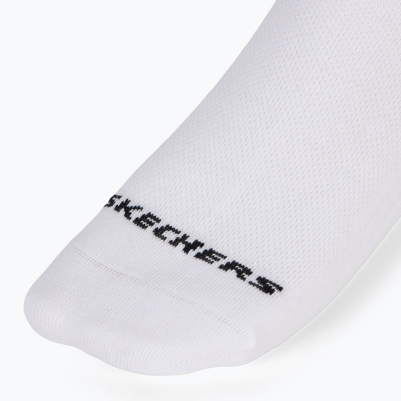 Vyriškos kojinės SKECHERS Non Terry Low Cut 6 poros white traditional 4