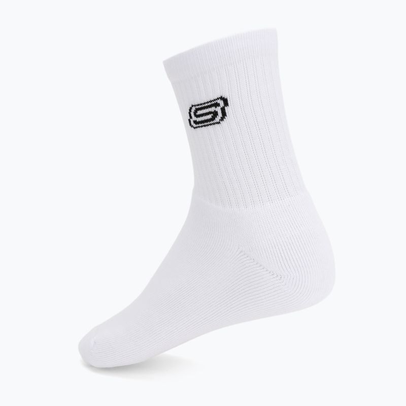 Kojinės SKECHERS Full Terry Low Crew grey/green 5