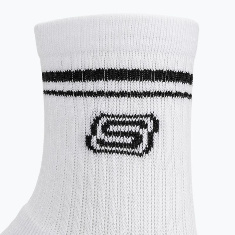 Kojinės SKECHERS Full Terry Low Crew white traditional 3