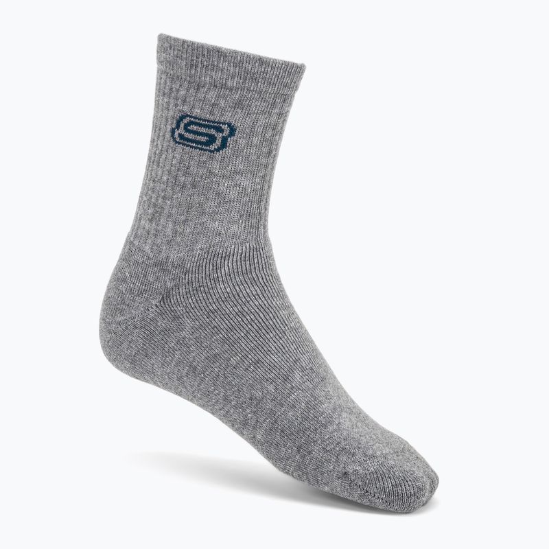 Kojinės SKECHERS Full Terry Low Crew white/blue 3
