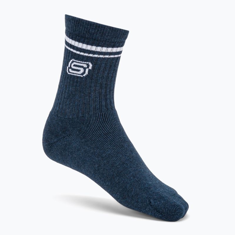 Kojinės SKECHERS Full Terry Low Crew white/blue 4