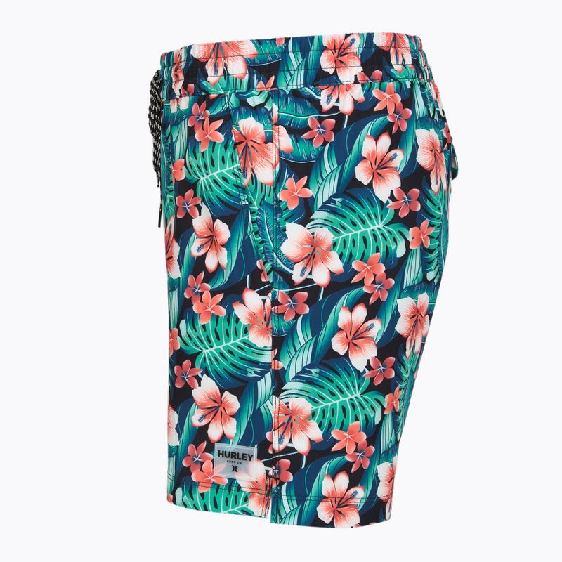 Vyriški maudymosi šortai Hurley Cabana Floral Volley Swim Short Black 3