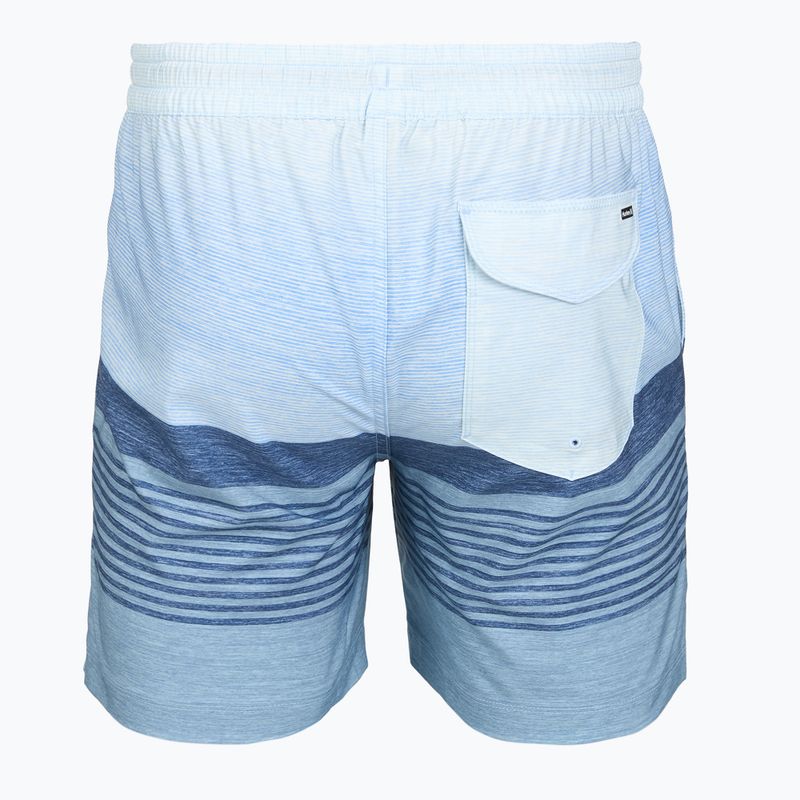 Vyriški maudymosi šortai Hurley Epic Ombre Volley Swim Short blue/white 2