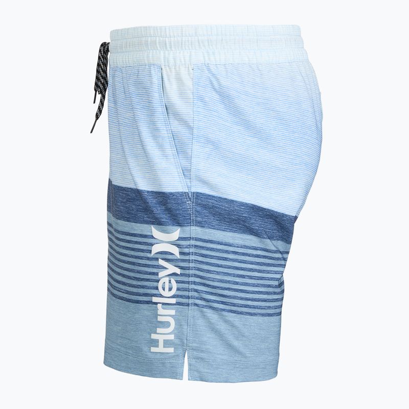 Vyriški maudymosi šortai Hurley Epic Ombre Volley Swim Short blue/white 3