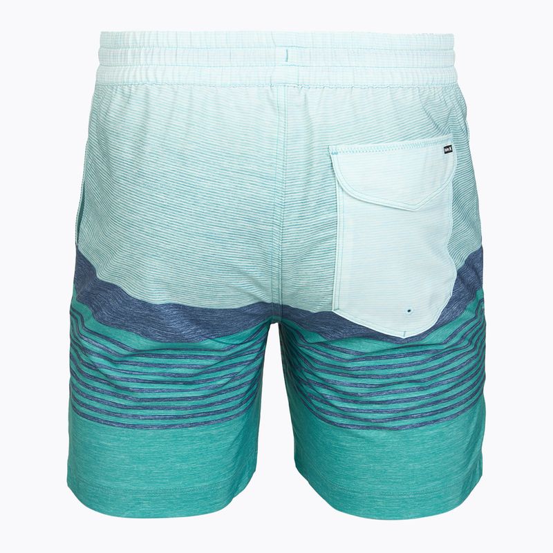 Vyriški maudymosi šortai Hurley Epic Ombre Volley Swim Short Teal Tint 2