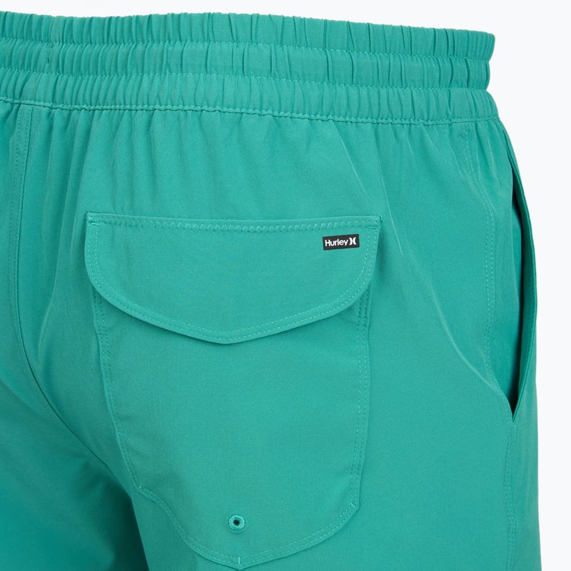 Vyriški maudymosi šortai Hurley Crossover Volley Swim Short Teal Tint 4