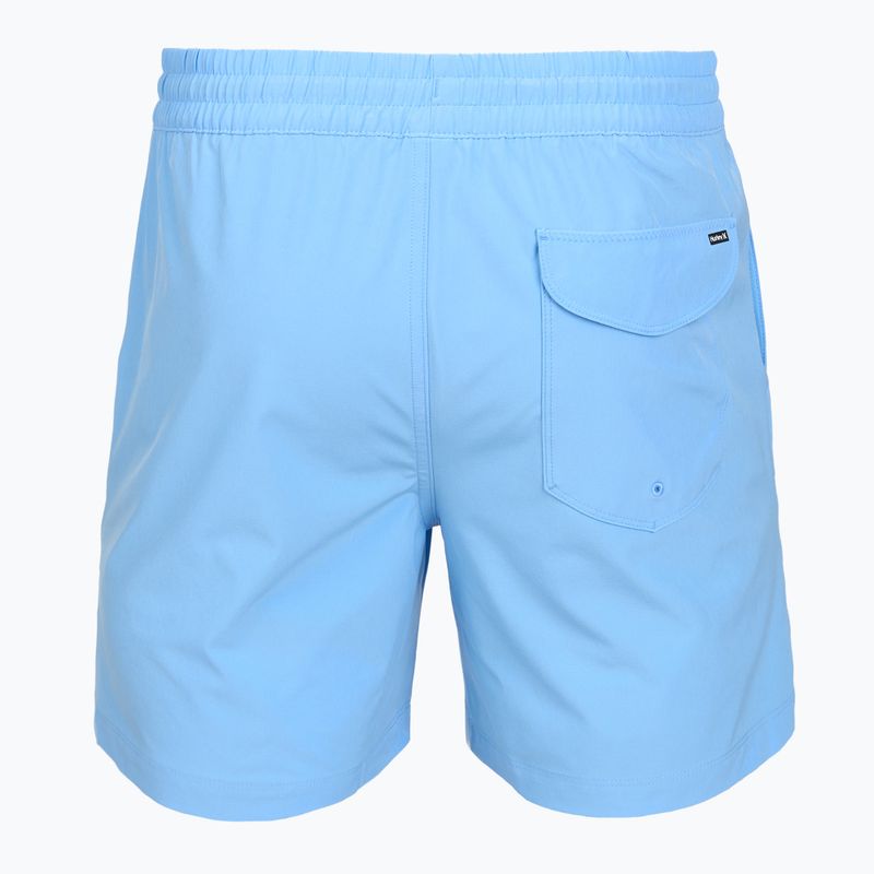 Vyriški maudymosi šortai Hurley Crossover Volley Swim Short Photo Blue 2
