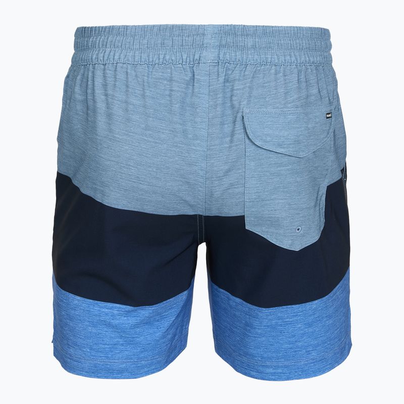 Vyriški maudymosi šortai Hurley Color Blocked Volley Swim Short Baby Blue 2