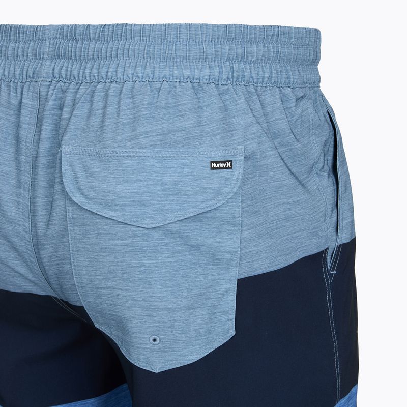 Vyriški maudymosi šortai Hurley Color Blocked Volley Swim Short Baby Blue 4