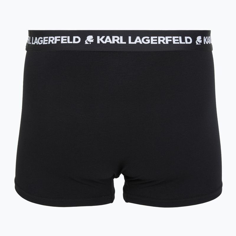 Vyriškos trumpikės KARL LAGERFELD Logo Trunk 7 poros black 3
