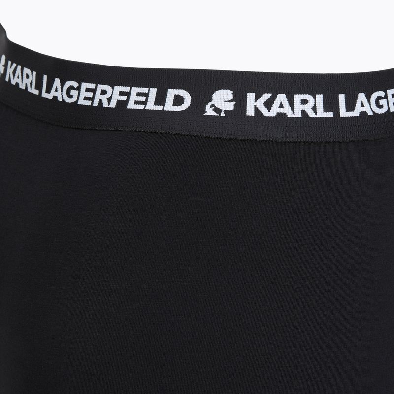 Vyriškos trumpikės KARL LAGERFELD Logo Trunk 7 poros black 4