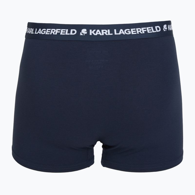 Vyriškos trumpikės KARL LAGERFELD Logo Trunk 3 poros navy 3
