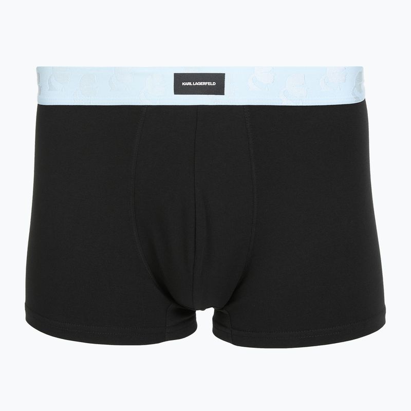 Vyriškos trumpikės KARL LAGERFELD Kameo Logo Trunk 3 poros midnight/clear sky/olive 2
