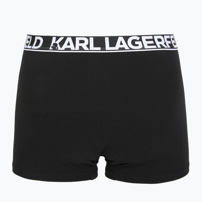 Vyriškos trumpikės KARL LAGERFELD Bold Elastic Trunk 3 poros black 3