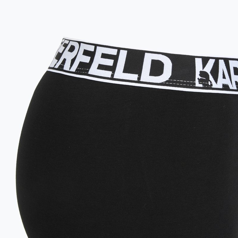 Vyriškos trumpikės KARL LAGERFELD Bold Elastic Trunk 3 poros black 4