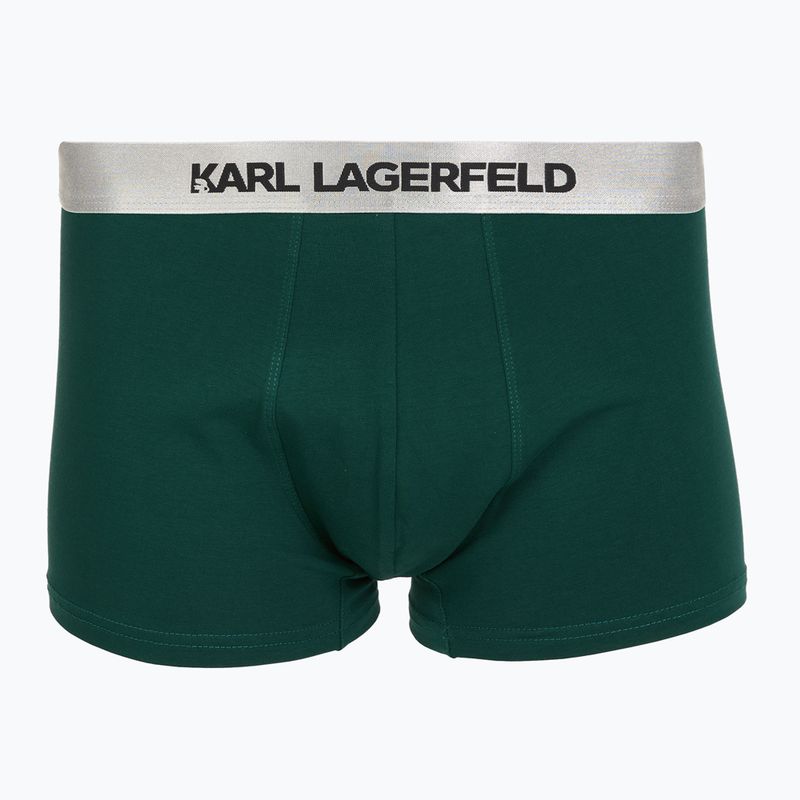 Vyriškos trumpikės KARL LAGERFELD Elastic Trunk 3 poros dark sea/black/blue 3