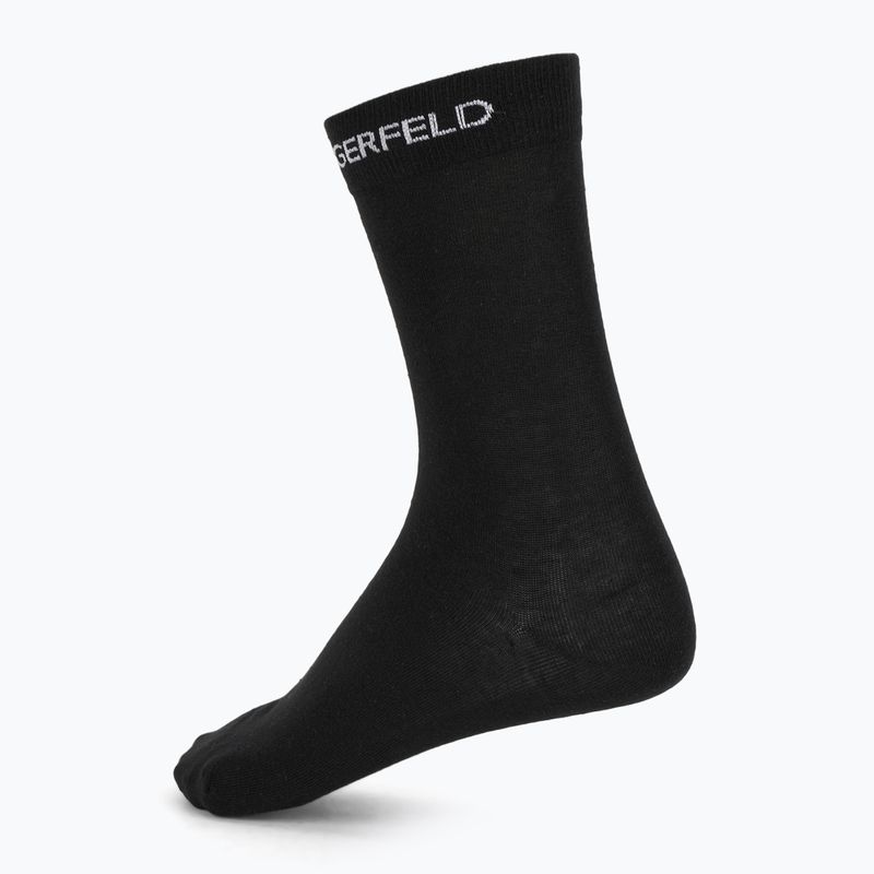 Vyriškas trumpikių ir kojinių rinkinys KARL LAGERFELD Ikon Trunk aop karl dot black 6