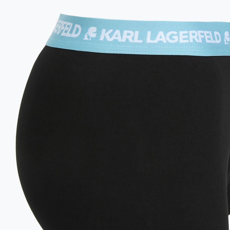 Vyriškos trumpikės KARL LAGERFELD Logo Trunk Colorband 3 poros dark sea/indigo/blue 6