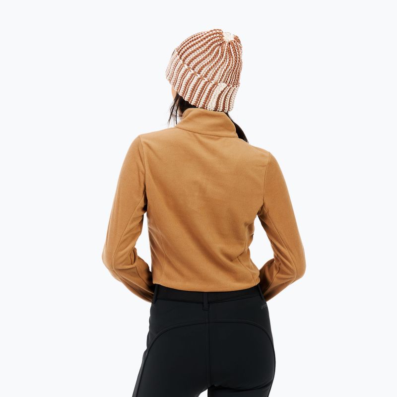 Moteriškas džemperis Protest PRTRemutez 1/4 Zip Active teddy brown 6