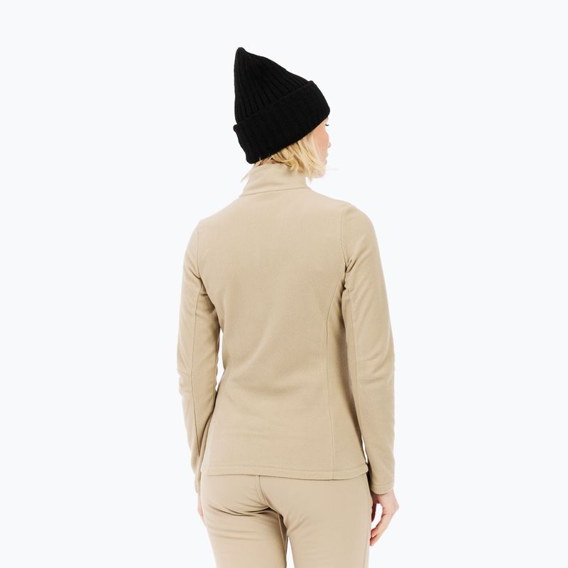 Moteriškas džemperis Protest PRTRemutez 1/4 Zip Active bamboo beige 3